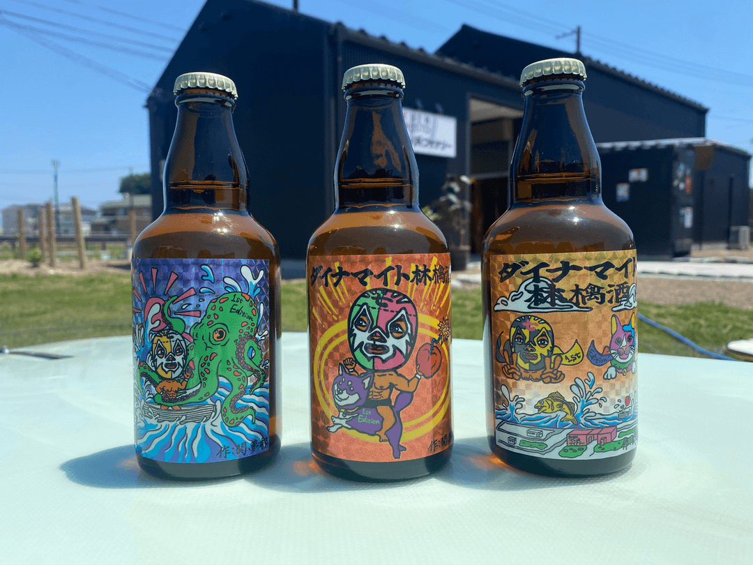 ダイナマイト林檎酒 330ml 花渕浜 タコ バージョン の商品画像02f1930e-0b55-45e3-b1a8-c895e409dafc