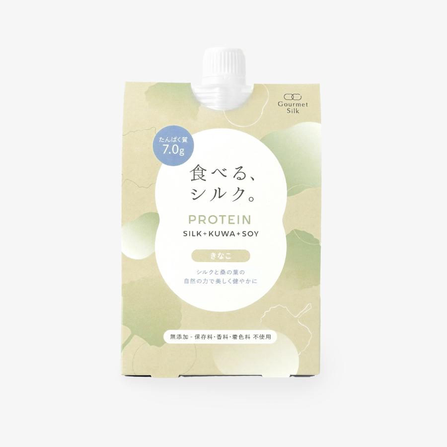 【食べる、シルク。】絹と桑茶 ソイプロテイン シェイクパック(きなこ)の商品画像0b1786d8-cc47-44cf-a641-949b94d10986