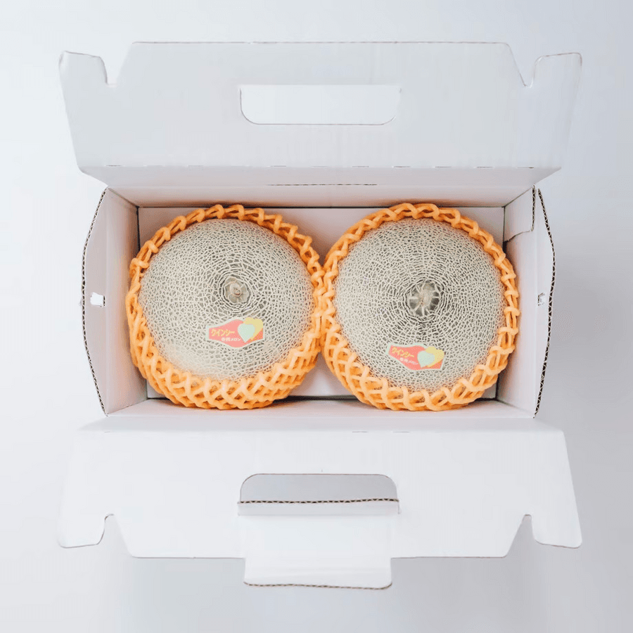 クインシーメロン 3L 先行予約【2玉】赤肉の商品画像0baec50e-df71-4675-b28c-3958c42d67c6