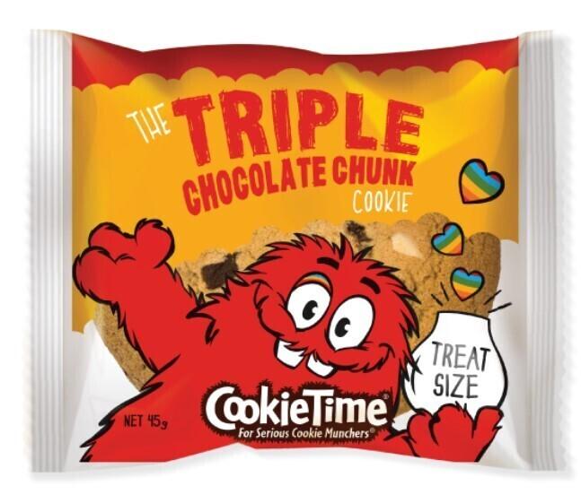 【3種のチョコチャンクを使用】トリプルチョコチャンククッキー 45gの商品画像0c8a50b9-8975-489b-9bc5-21fd8ec385b2