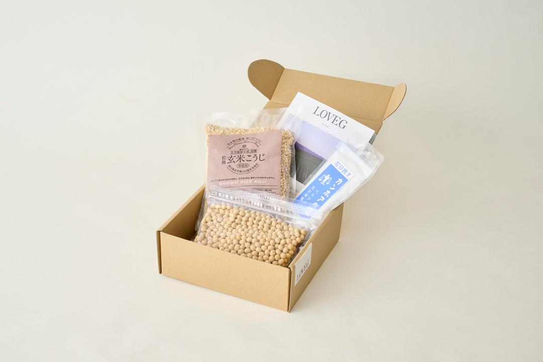 【国産有機大豆使用】LOVEG 手前味噌作りキット 出来上がり2kg の商品画像16e00f59-205b-4795-825b-1205cadd7263