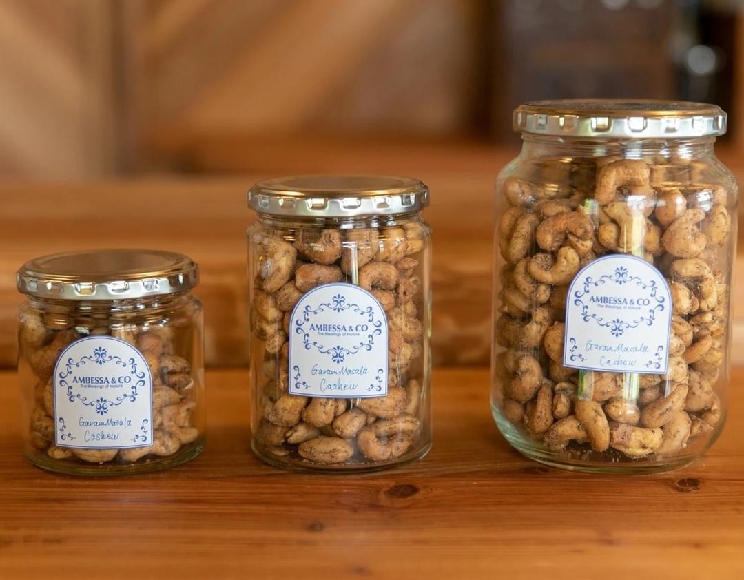 Garam Masala Cashew - Single Glass / 100gの商品画像1c3bc908-b8eb-4b8e-a429-ee0292a4b07c