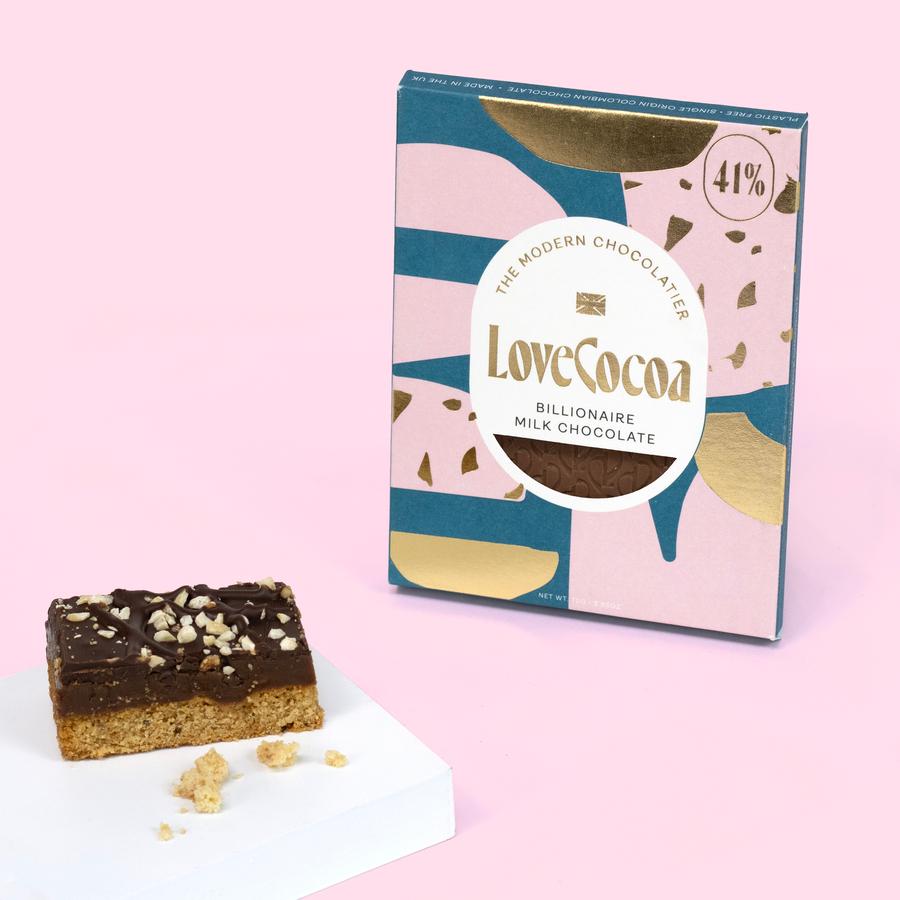 LOVE COCOA(ラブココア)ビリオネア ミルクチョコレート 75g リッチで濃厚な甘さのフレーバーの商品画像299f18c9-043b-4393-b951-c99f5d6e063c