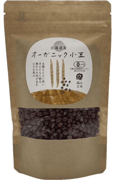 風土火水 北海道産オーガニック小豆の商品画像2bcd295a-dc19-4a2a-a9e5-b928f7d07c9d