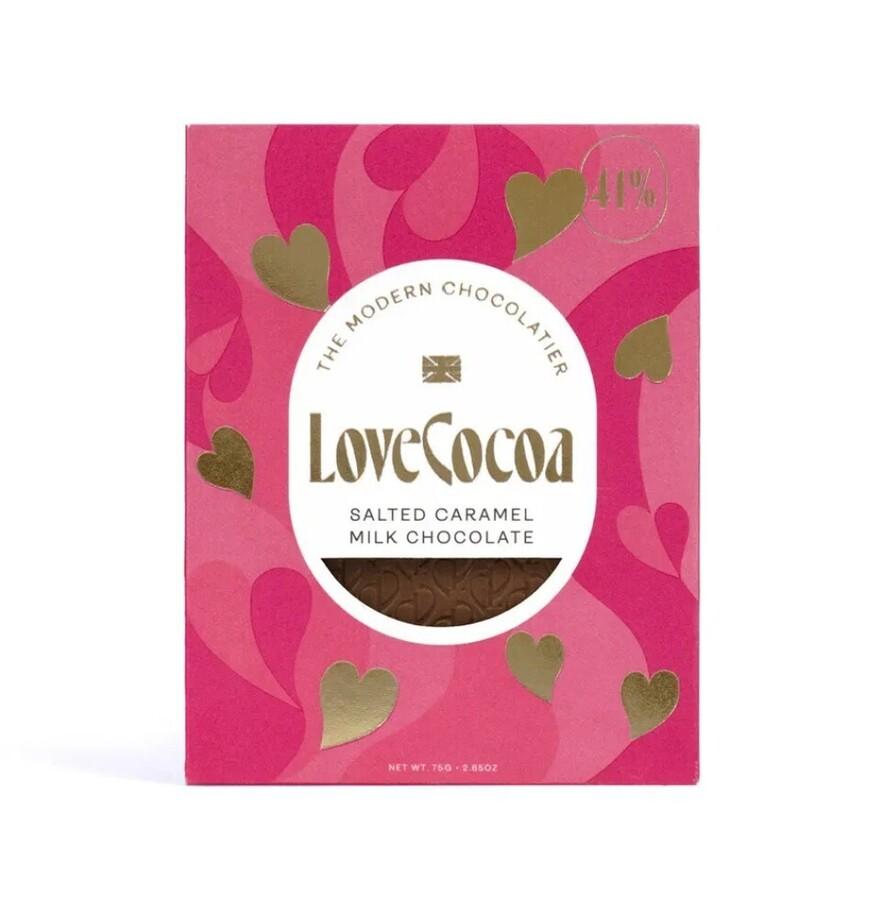 LOVE COCOA(ラブココア)ソルティキャラメル ミルクチョコレート 75g ワンランク上の塩キャラメルの商品画像2d45f96a-2149-4260-a85e-d9e5f147232a