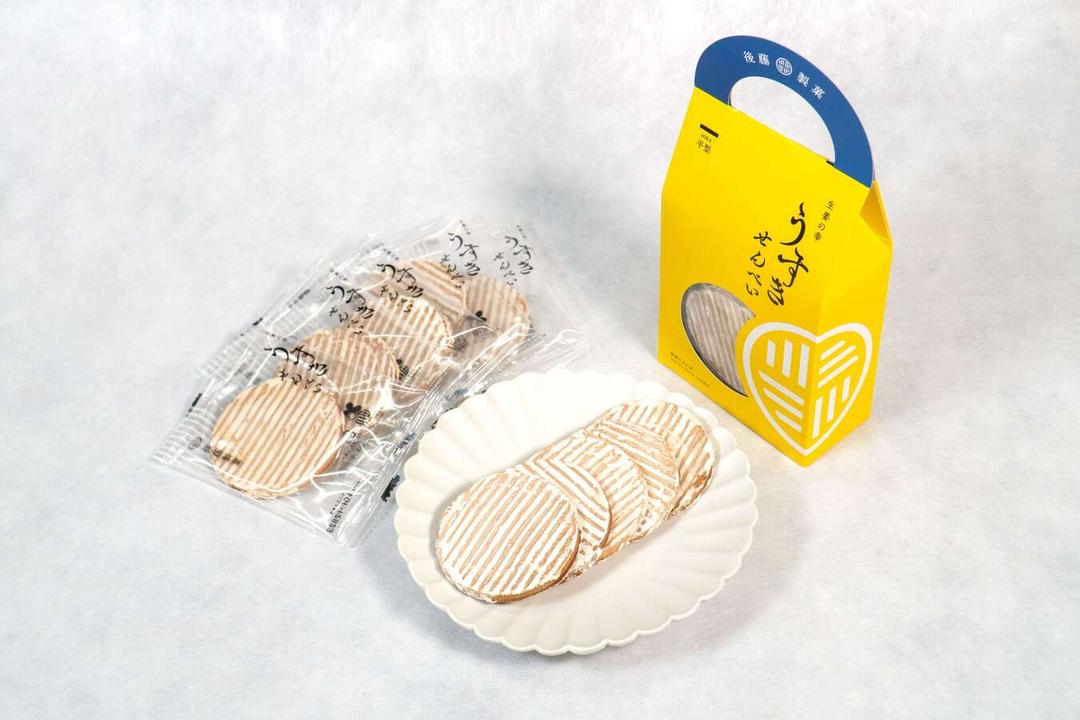 ●生姜の幸 うすきせんべい 5枚箱入【平型(厚焼き)】の商品画像36dfbb5b-9b33-4e01-86e2-49ee71b7c51f