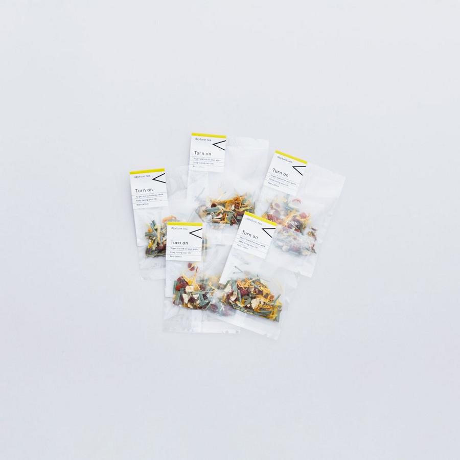 【ドリンク提供用】< Turn on はじめるためのブレンドハーブティー(ティーバッグ30個)┃クラフトハーブティー・ノンカフェインの商品画像391f5127-675a-47f3-b43b-d12af1fa01bb