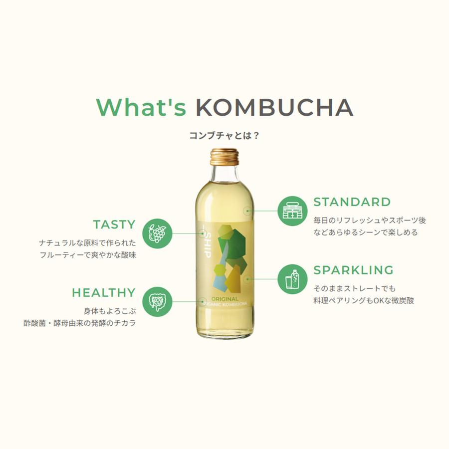 Organic KOMBUCHA(コンブチャ)「発酵_SHISO FUTURE」300mlの商品画像41b4b595-631d-4f38-9b21-1dc5b2cbd7fa