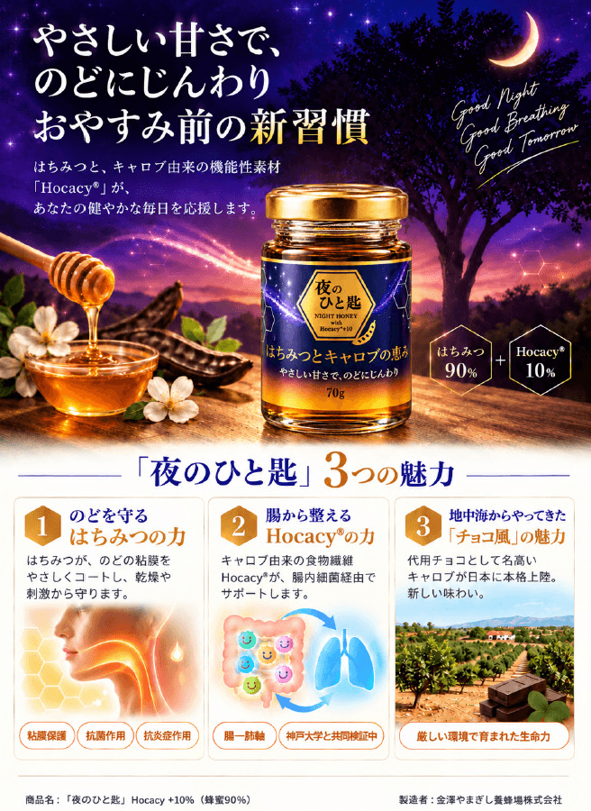 NIGHT HONEY 夜のひと匙 Hocacy&Honeyの商品画像42f81720-7464-4655-b45c-21b35d180be0