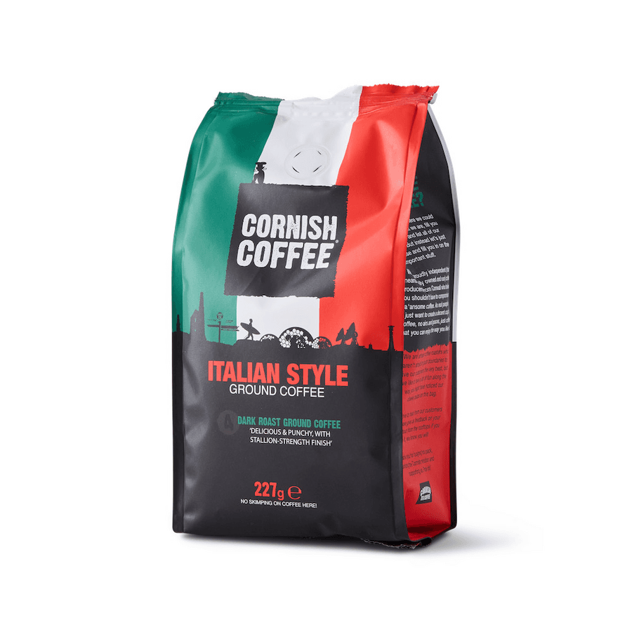 ≪Cornish Tea&Coffee≫【英国コーンウォール発】イタリアンスタイル・ダークローストコーヒーItalian Style Ground - 227gの商品画像4fbc53a0-3c40-4b0a-a006-baa6f4069324