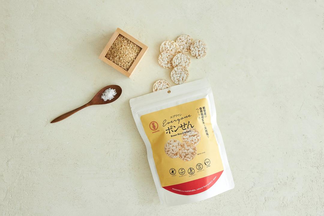 EVERYONEポンせん 能登産(玄米スナック)60gの商品画像57f7a4dc-185e-4b09-8019-e0ed282bb23d