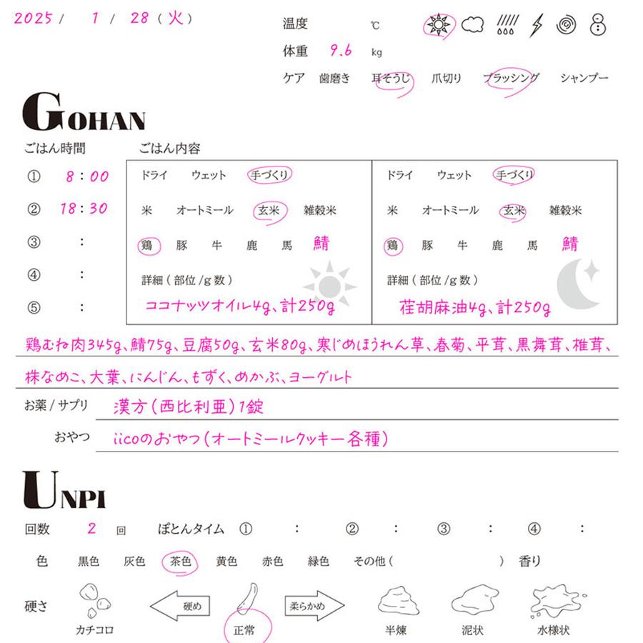 イイコの記し (犬と生きるための記録ノート)の商品画像5a938996-902d-4288-ae02-d71a4b9c6155