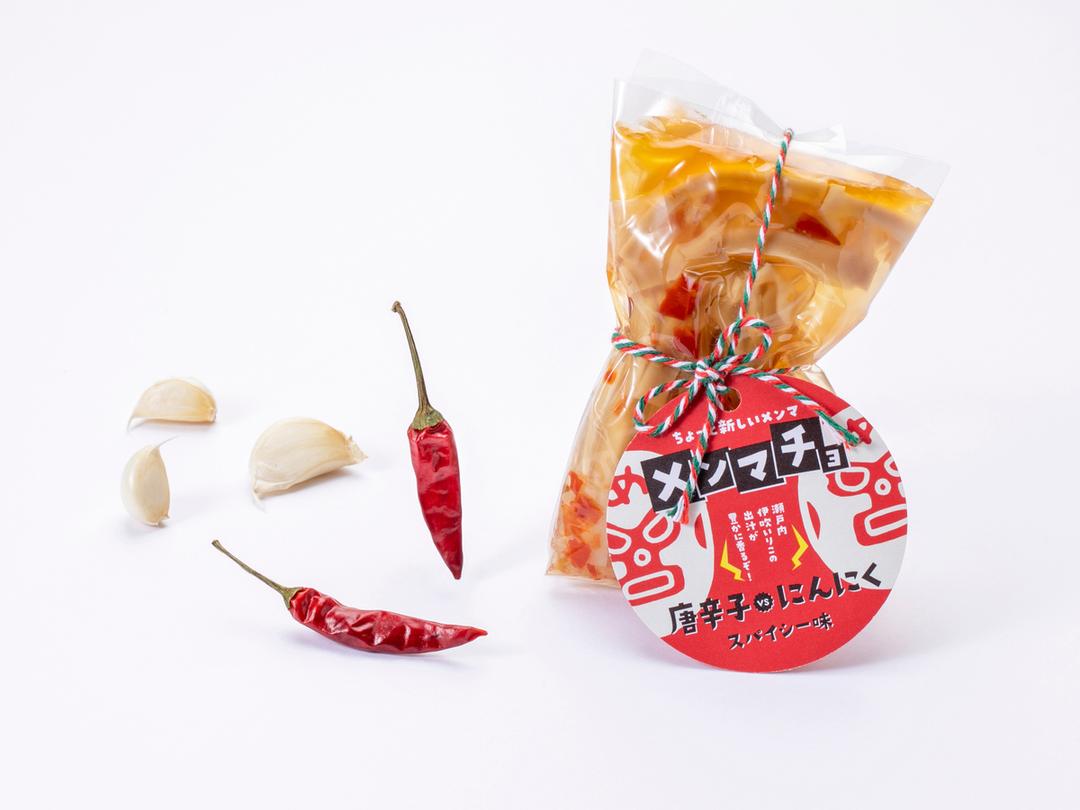 メンマチョ|唐辛子vsにんにく スパイシー味 (150g/1袋)の商品画像5f499470-f82b-419f-a00f-8145bc9d85bd