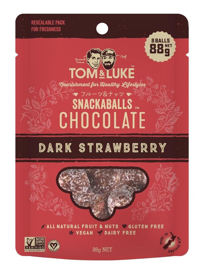 【ヴィーガン、グルテンフリー】トム&ルーク フルーツ&ナッツチョコレートボールダークストロベリー88g の商品画像5fa5fa83-607d-4568-afae-e8b75b1da077