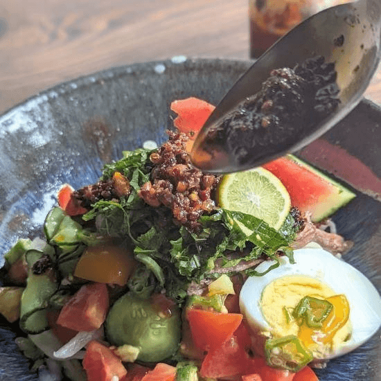 魚麹ラー油 85gの商品画像5fd0a4cf-030e-4bde-82d8-1af2e0895cdb