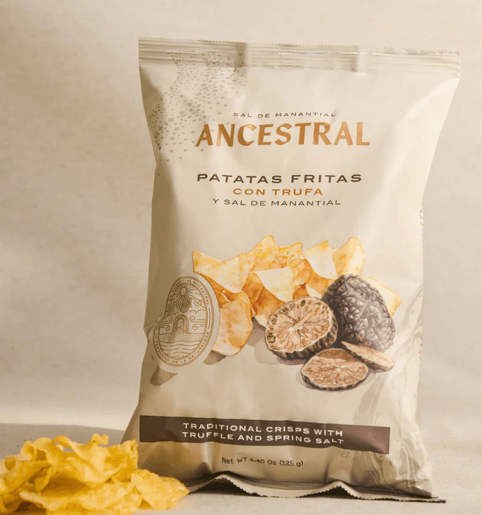 バスクの塩アンセストラル ポテトチップス 黒トリュフ味 125g 【賞味期限:2026年5月】の商品画像602e75e9-d2bc-4c5b-b5e0-a63221f76fcd