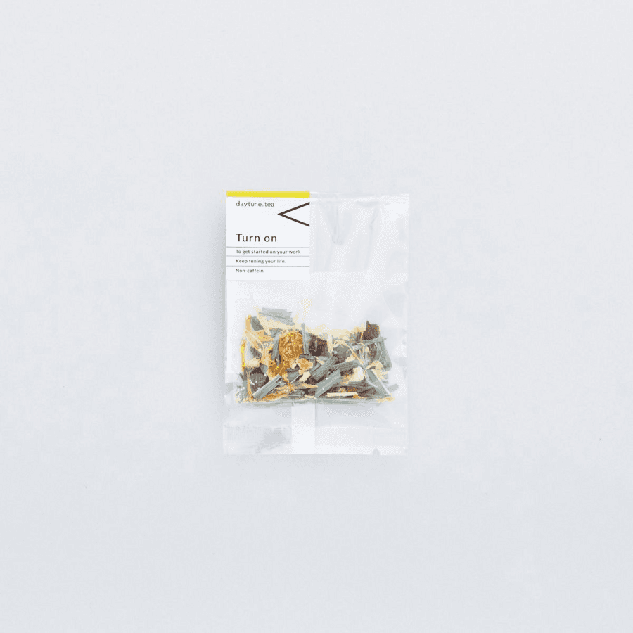 【小売用】【個包装】< Turn on はじめるためのブレンドハーブティー(個包装入ティーバッグ)┃クラフトハーブティー・ノンカフェインの商品画像67da456f-031a-4fb6-b486-2349a7d2b6cf
