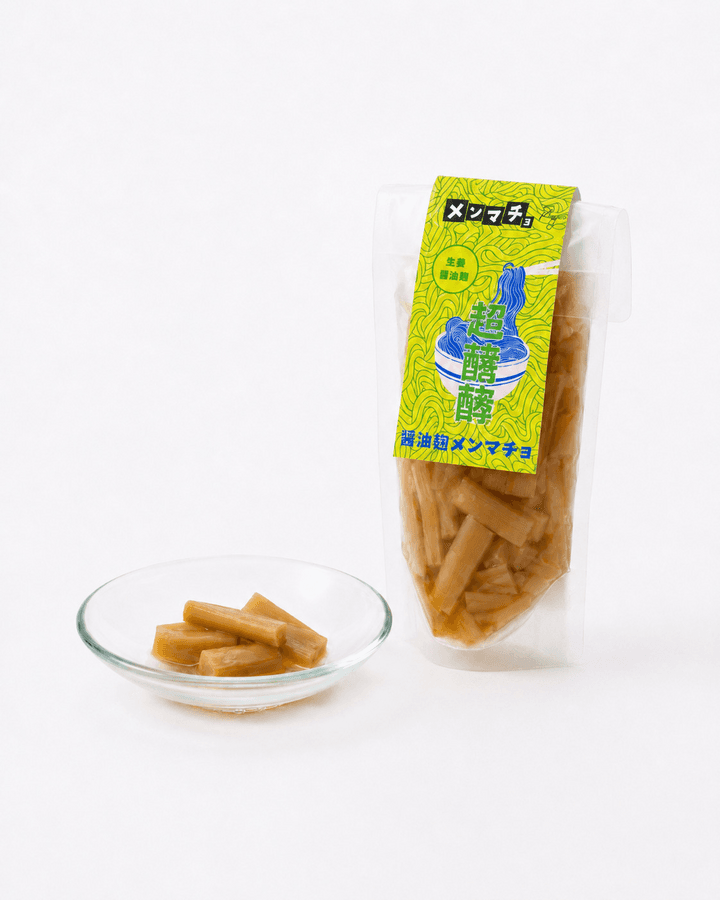 “ちょっと新しいメンマ” メンマチョ |醤油麹シリーズ| 生姜 (145g/1袋)の商品画像6999f635-f3ff-41fe-b078-97c0eb47d819