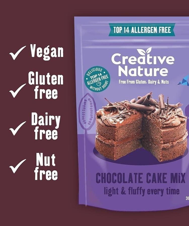 【サンプル】Chocolate Cake Mix 14アレルゲンフリー チョコレートケーキミックス 【アレルギーフリー】の商品画像785471ce-e941-43f1-9dd1-62afe3d88db8
