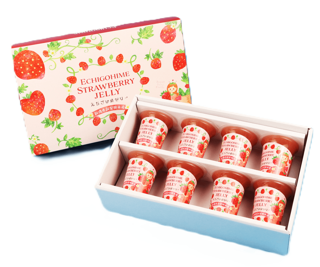 越後姫ゼリ(いちごゼリー)ー8個入りの商品画像843561f7-2303-42c2-a9a0-8b404377ef7e