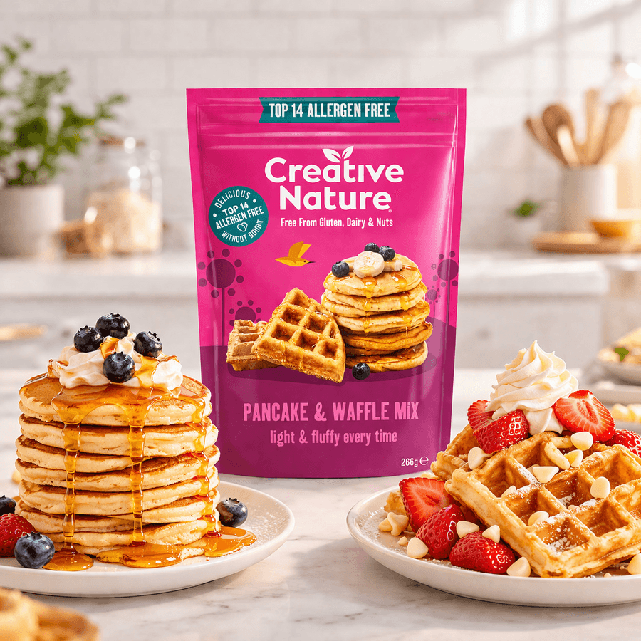 Pancake & Waffle Mix 14アレルゲンフリー パンケーキミックス 266g 【アレルギーフリー】の商品画像858ceb34-a58b-4d94-9b3d-8c86aebbf26f