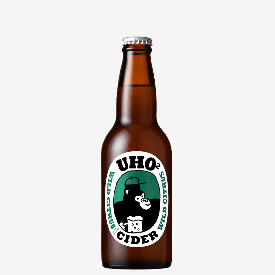 UHOUHO CIDER WILD CITRUS(クラフトサイダー 2025) 330ml の商品画像86f02530-e900-4010-9b8e-bd00b511d364
