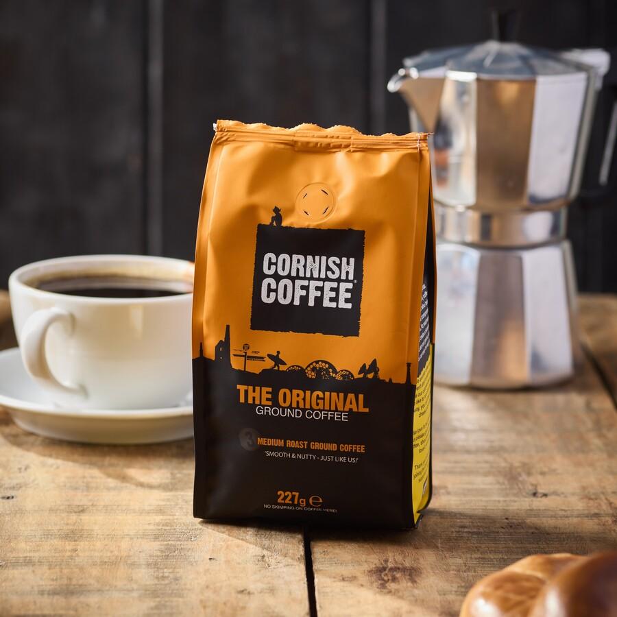 ≪Cornish Tea&Coffee≫ 【英国コーンウォール発】オリジナルブレンドコーヒーThe Original Ground - 227gの商品画像878eef0e-397f-426a-a2cf-0819a56dbeee