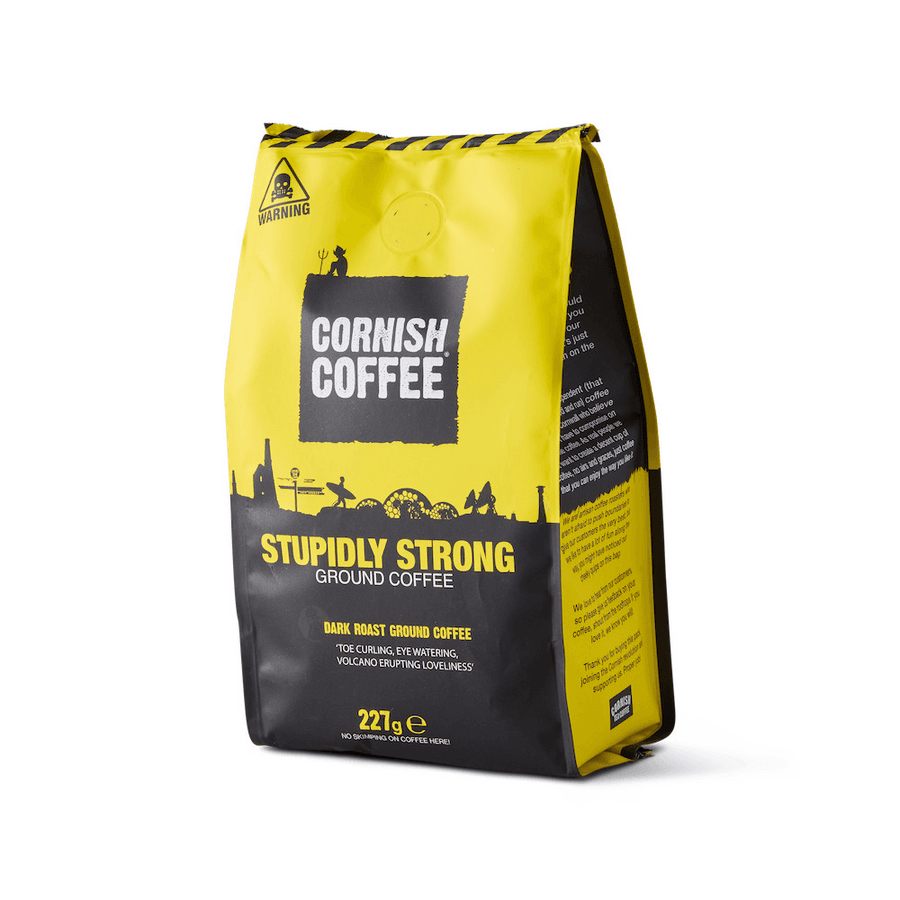 ≪Cornish Tea&Coffee≫【英国コーンウォール発】力強い焙煎コーヒー Stupidly Strong Ground - 227gの商品画像8dffc915-111e-44e4-9e3e-0dbbea476aac