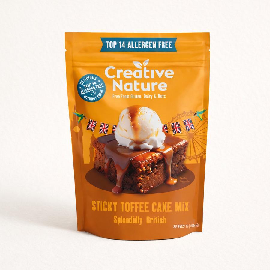 【サンプル】Sticky Toffee Cake Mix トフィー 14アレルゲンフリー ケーキミックス 【アレルギーフリー】 の商品画像9250914c-5681-4491-93bf-2fff2c2565dc