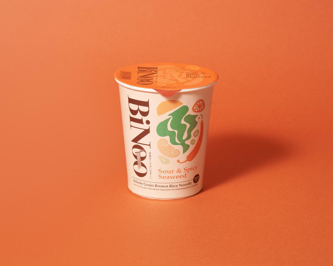玄米カップ麺BiNoo SOUR&SPICYの商品画像93b67928-3a0d-4e80-8903-1396a8bc07b7