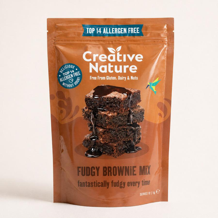 【サンプル】Fudgy Brownie Mix 250g 14アレルゲン不使用 ファッジ ブラウニーミックス 【アレルギーフリー】の商品画像96474545-5709-41e3-9652-a3ea5079f4d1