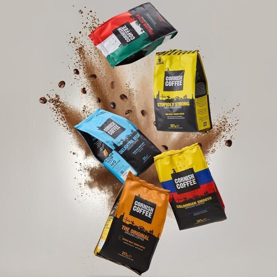 ≪Cornish Tea&Coffee≫【英国コーンウォール発】イタリアンスタイル・ダークローストコーヒーItalian Style Ground - 227gの商品画像9e03b72c-7bfb-432e-8aeb-8b2a0afa1023