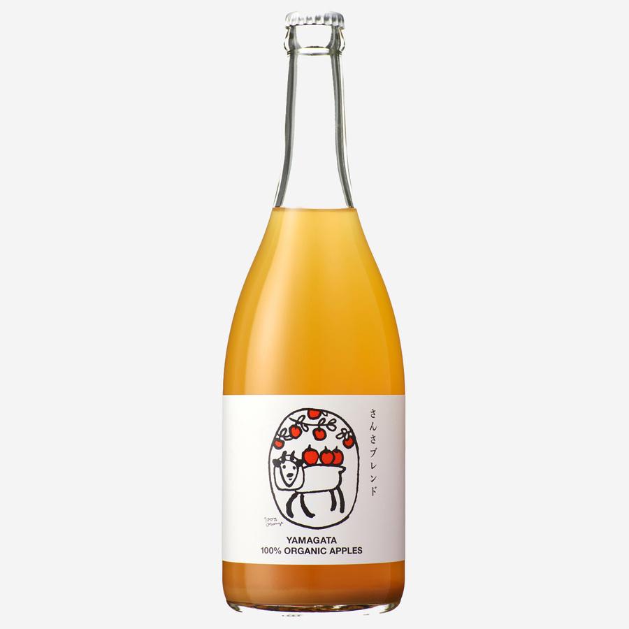 リンゴリらっぱ さんさブレンド(大瓶) 720mlの商品画像a6105bb9-f09d-40da-882e-7731897f7f49