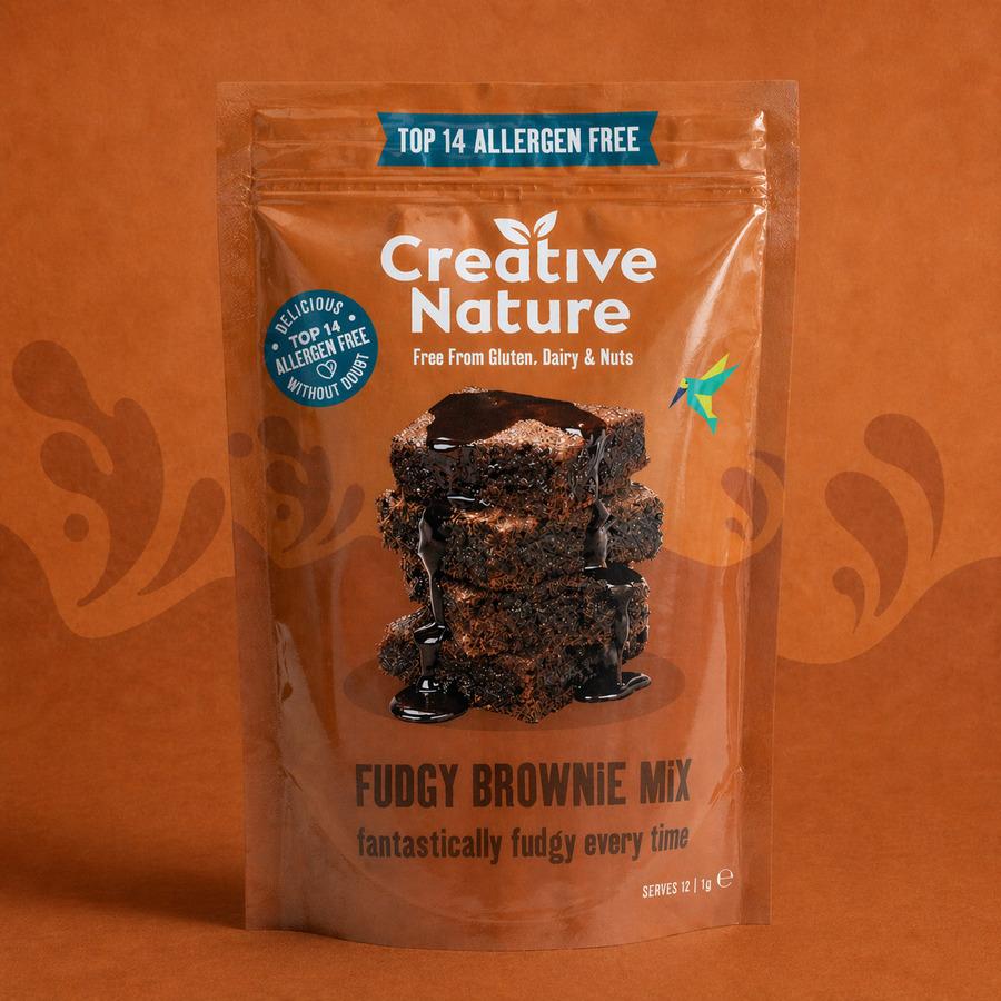 【サンプル】Fudgy Brownie Mix 250g 14アレルゲン不使用 ファッジ ブラウニーミックス 【アレルギーフリー】の商品画像a6b92be3-b590-44fa-9841-f3484796a2cc