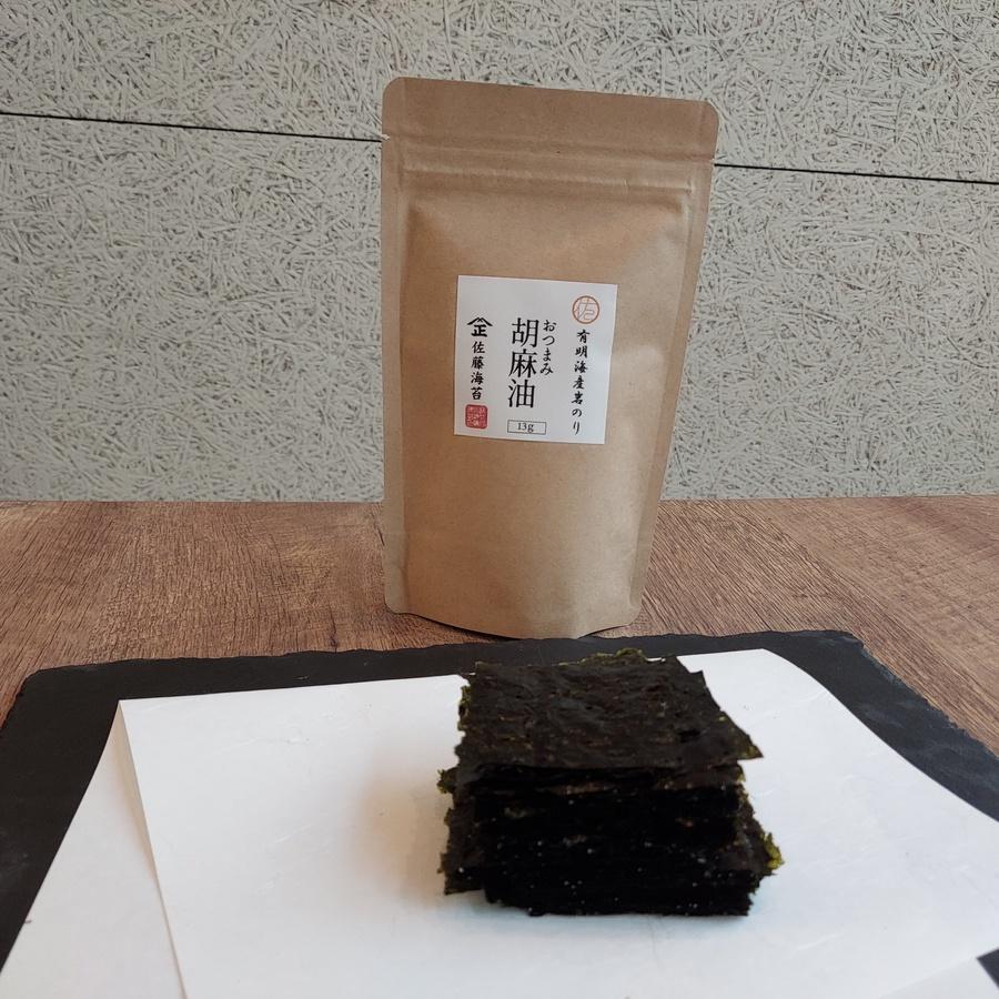 胡麻油 岩のり おつまみ16切64枚 の商品画像acd88e98-39b5-43b5-b45a-c4308b74aa5b