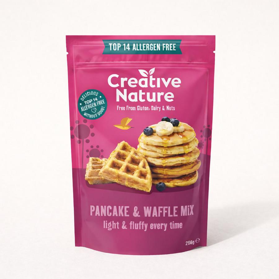 【サンプル】Pancake & Waffle Mix 14アレルゲンフリー パンケーキミックス 266g 【アレルギーフリー】の商品画像b60e629c-ad07-4f71-8968-c43101f5a33e