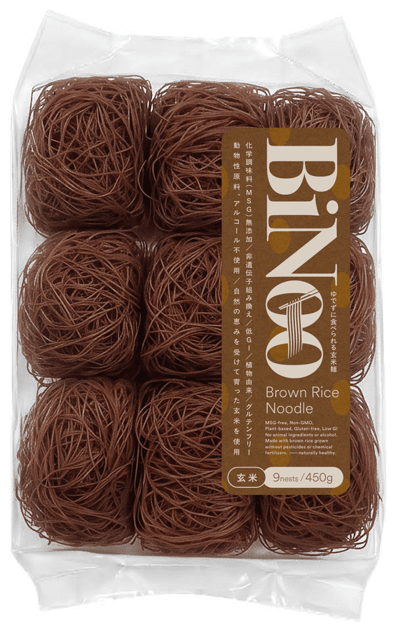 BiNoo Brown rice noodle(玄米麺)の商品画像b8f83a78-c98c-4869-a8cc-5f1d514608b0