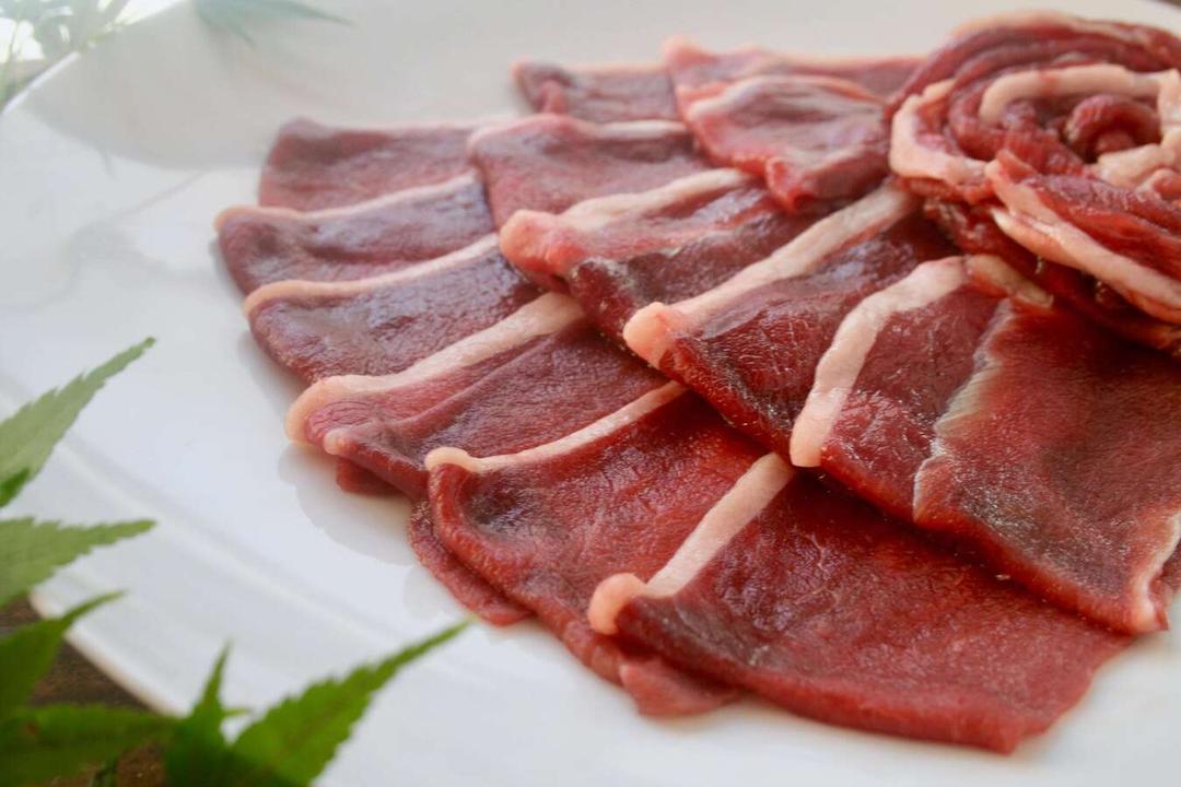 鹿肉 もも肉 スライス 150gの商品画像b97ffc30-a9e3-4d86-9c87-a367dbb15668