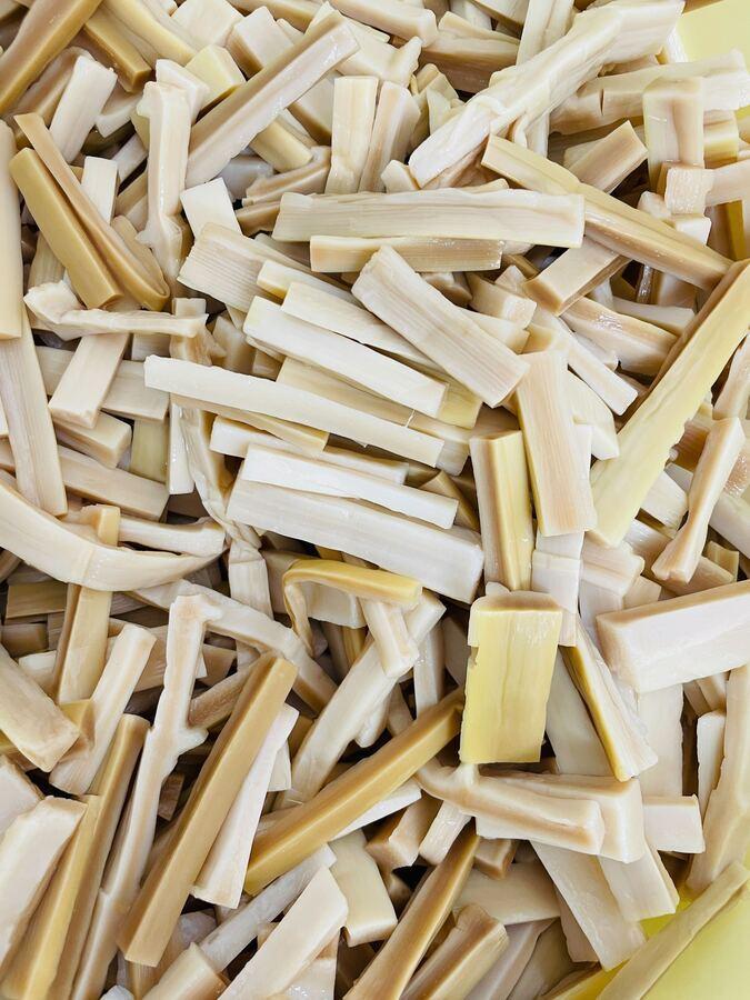 【業務用メンマチョ】短冊カット (1kg NET/袋)愛媛県産自然発酵メンマ(乳酸発酵たけのこ)の商品画像bc3cbdb4-7941-4686-bf94-690e9fb903f6