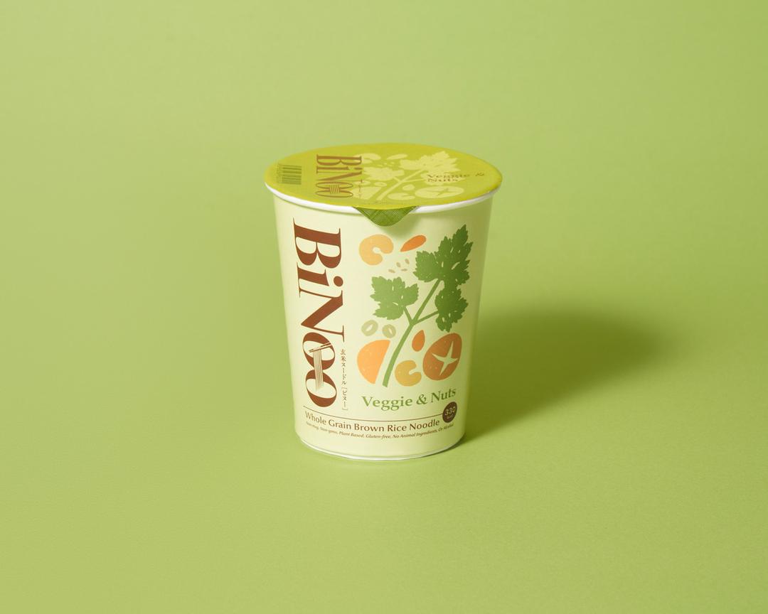 玄米カップ麺BiNoo VEG&NUTSの商品画像be65ac25-494e-4a8a-81d6-94698add3d3a