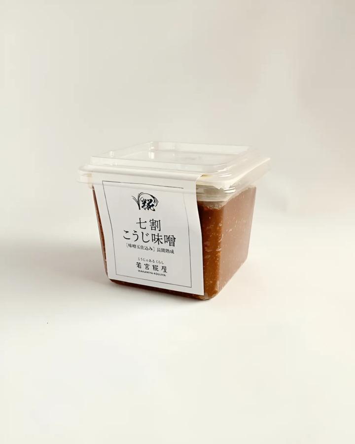 七割こうじ味噌 500gの商品画像bfb3f319-b3c2-41bd-b26e-c05d58a4d28f
