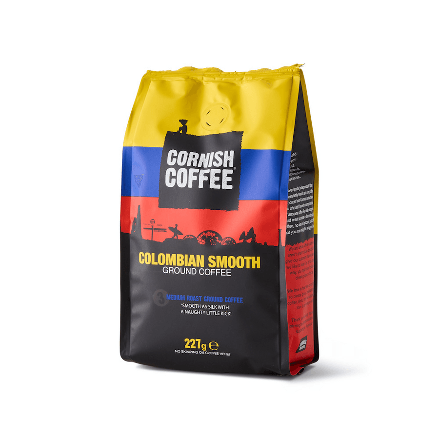 ≪Cornish Tea&Coffee≫【英国コーンウォール発】コロンビア産 アラビカ ミディアムローストコーヒーColombian Smooth Ground - 227gの商品画像c449cf87-2618-4441-a17e-e0016271ef6d