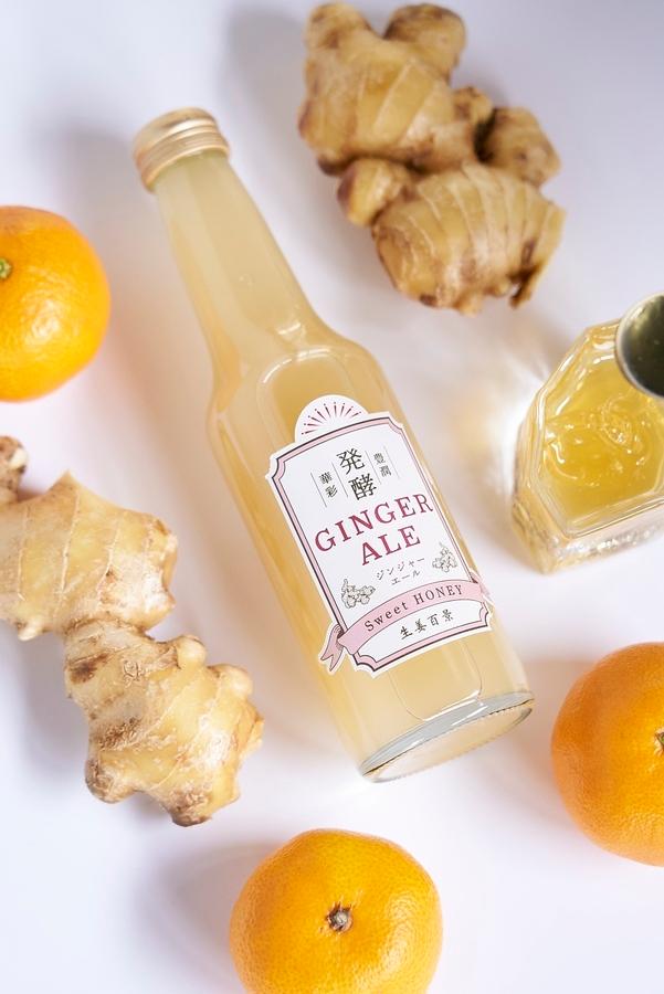 ■生姜百景 発酵ジンジャーエール Sweet HONEY(250ml)の商品画像c65be32a-6af1-4e7e-a720-96b476bdf103