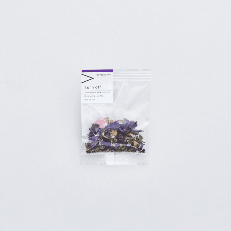 【小売用】【個包装】> Turn off 終えるためのブレンドハーブティー(個包装入ティーバッグ)┃クラフトハーブティー・ノンカフェインの商品画像cf4bbcb3-5750-47ca-804e-ba5897d52229
