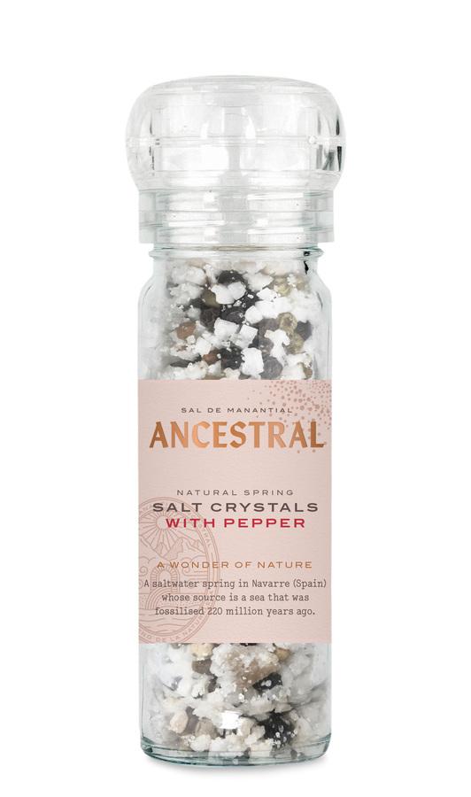 【サンプルセット④】バスクの塩アンセストラル ミルクリスタル 90g + ソルト&ペッパー 90gの商品画像d5092293-e121-487d-90f0-4f0c566c4baf