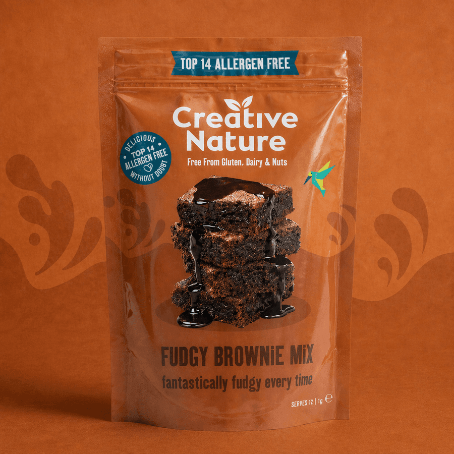 Fudgy Brownie Mix 250g 14アレルゲン不使用 ファッジ ブラウニーミックス 【アレルギーフリー】の商品画像d785480c-11f5-4623-8e84-169009387efd