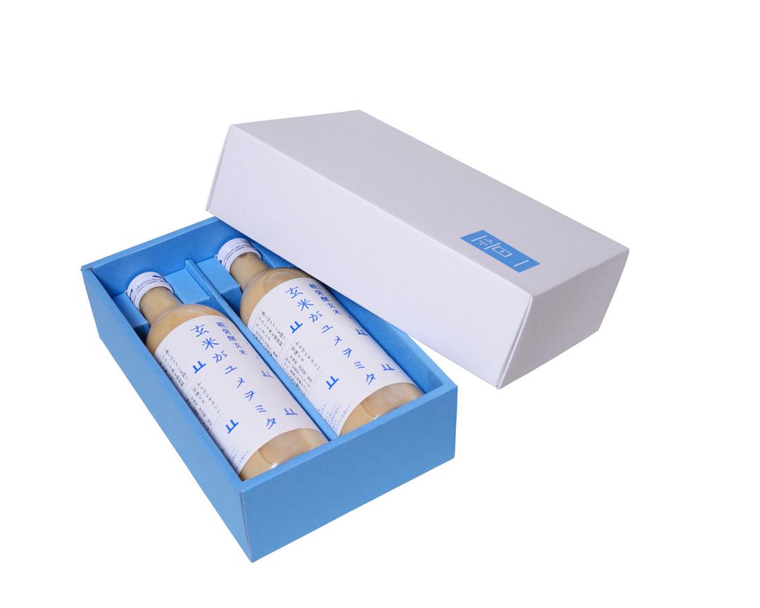 ご贈答用『玄米がユメヲミタ 490ml』2本セット ※熨斗対応可の商品画像d795ed7a-c628-4e10-a408-b3d1ec8a019c