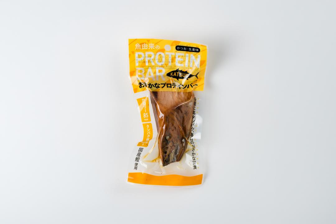 おさかなプロテインバー50g(生姜味) 運動後の補食や間食にの商品画像e57cff1d-659a-40ca-9196-4ab9c2bdd80f