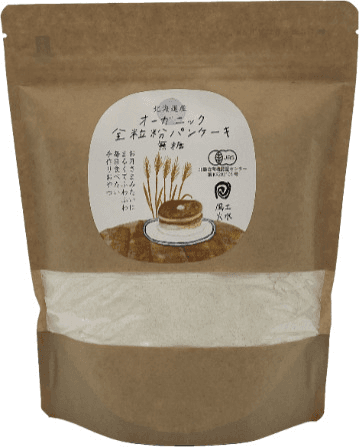 風土火水 北海道産オーガニック全粒粉パンケーキ(無糖)の商品画像ec2b770b-bf1a-496d-9a8b-74c5f90fb4bd