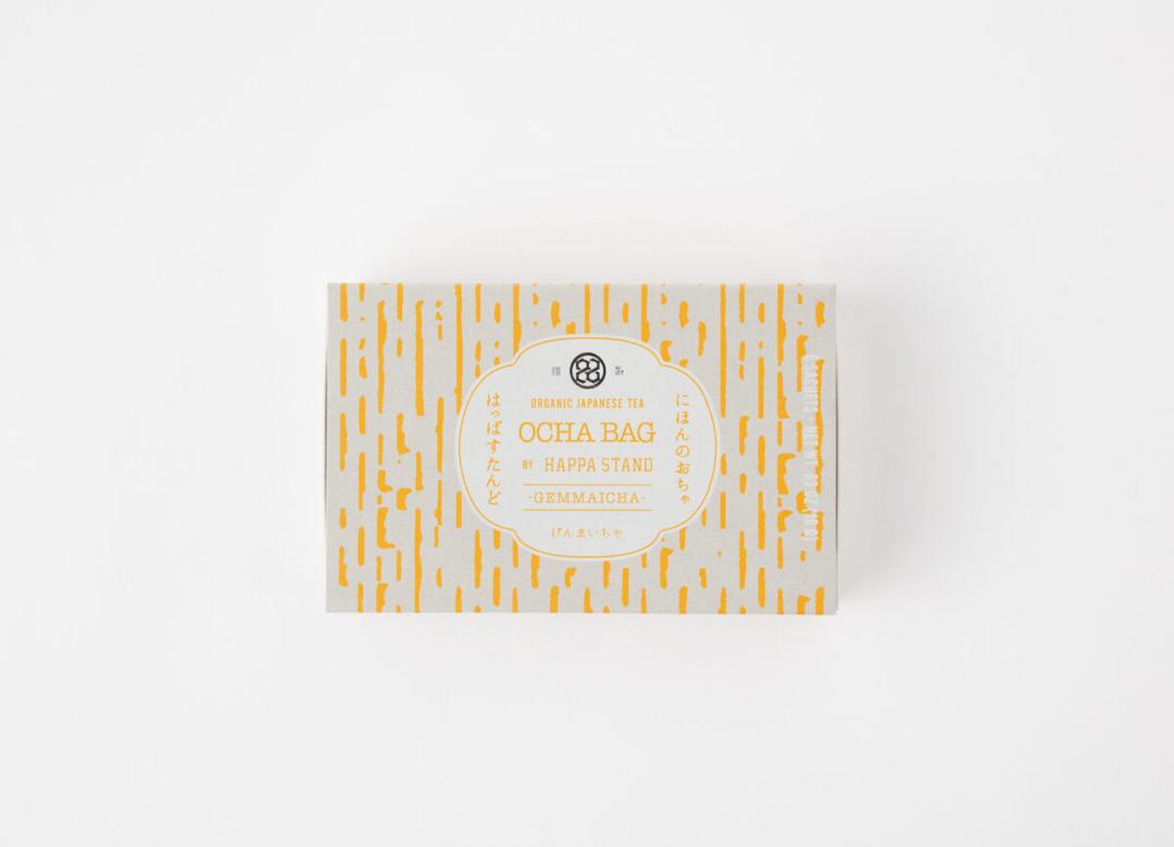 HAPPA STAND OCHA BAG「GEMMAICHA」(玄米茶ティーバッグ 6袋 / 1箱)の商品画像f170b934-140c-4449-add7-e5c4636fe8c9